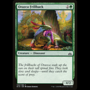 MTG Orazca Frillback Rivals of Ixalan rix#140