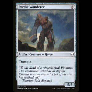 MTG Pardic Wanderer Dominaria dom#226