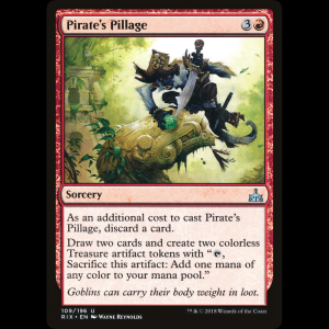 MTG Pirate's Pillage Rivals of Ixalan rix#109