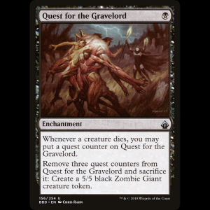 MTG Quest for the Gravelord Battlebond bbd#156