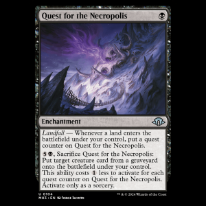 MTG Quest for the Necropolis Modern Horizons 3 mh3#104