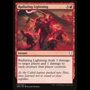MTG Radiating Lightning Dominaria dom#138