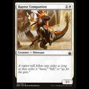 MTG Raptor Companion Battlebond bbd#102