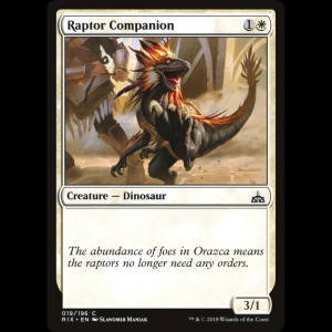 MTG Raptor Companion Rivals of Ixalan rix#19