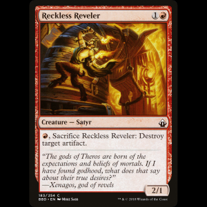 MTG Reckless Reveler Battlebond bbd#183