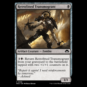 MTG Retrofitted Transmogrant Modern Horizons 3 mh3#106