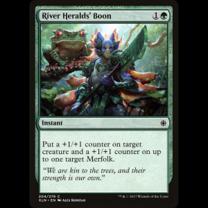 MTG River Heralds' Boon Ixalan xln#204