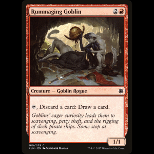 MTG Rummaging Goblin Ixalan xln#160