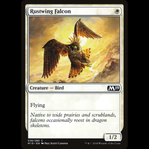 MTG Rustwing Falcon Core Set 2019 m19#36