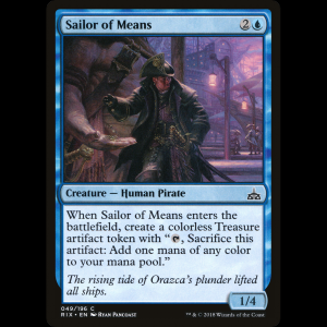 MTG Sailor of Means Rivals of Ixalan rix#49