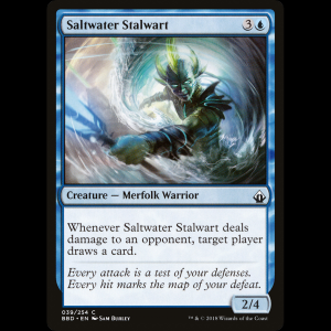 MTG Saltwater Stalwart Battlebond bbd#39