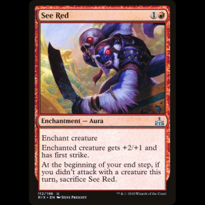 MTG See Red Rivals of Ixalan rix#112