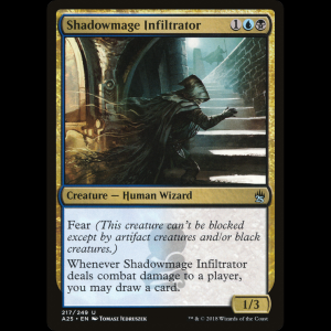 MTG Shadowmage Infiltrator Masters 25 a25#217