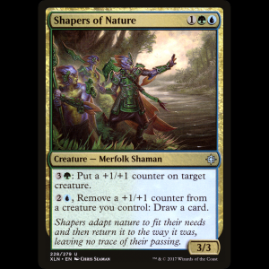 MTG Shapers of Nature Ixalan xln#228