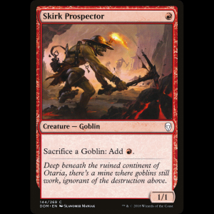 MTG Skirk Prospector Dominaria dom#144