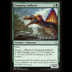 MTG Snapping Sailback Ixalan xln#208