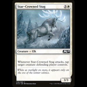 MTG Star-Crowned Stag Core Set 2019 m19#38