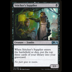 MTG Stitcher's Supplier Core Set 2019 m19#121