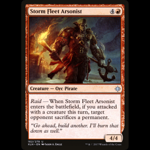 MTG Storm Fleet Arsonist Ixalan xln#162