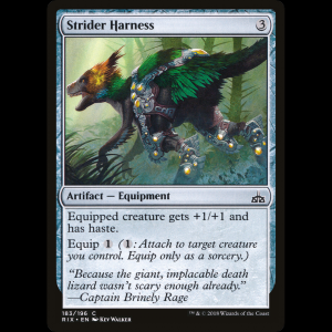 MTG Strider Harness Rivals of Ixalan rix#183