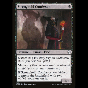 MTG Stronghold Confessor Dominaria  dom#105