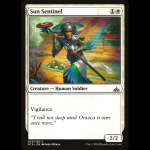 MTG Sun Sentinel Rivals of Ixalan rix#26