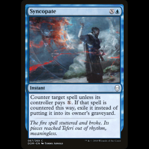 MTG Syncopate Dominaria dom#67