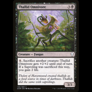 MTG Thallid Omnivore Dominaria dom#106