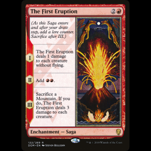 MTG The First Eruption Dominaria dom#122