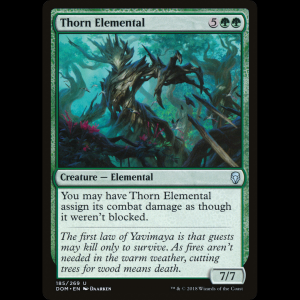 MTG Thorn Elemental Dominaria dom#185