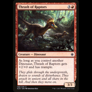 MTG Thrash of Raptors Ixalan xln#168