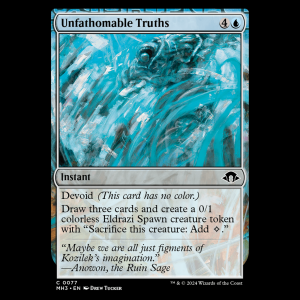 MTG Unfathomable Truths Modern Horizons 3 mh3#77