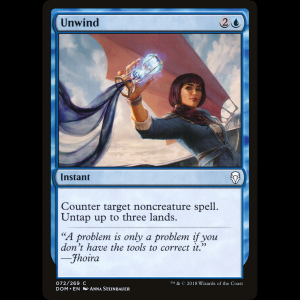 MTG Unwind Dominaria dom#72