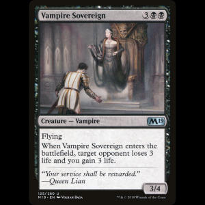 MTG Vampire Sovereign Core Set 2019 m19#125