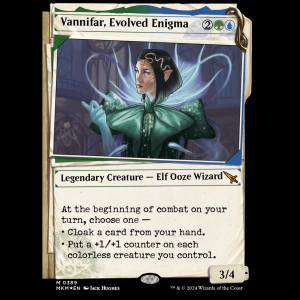 MTG Vannifar, Evolved Enigma Murders at Karlov Manor - FOIL mkm#389