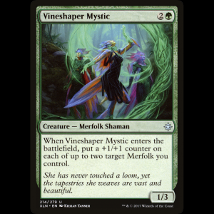 MTG Vineshaper Mystic Ixalan xln#214