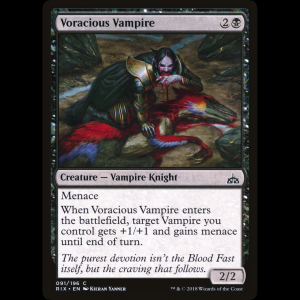 MTG Voracious Vampire Rivals of Ixalan rix#91