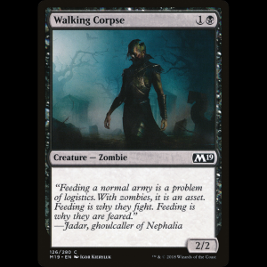 MTG Cadáver ambulante (Walking Corpse) Core Set 2019 m19#126