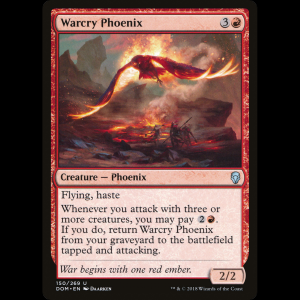 MTG Warcry Phoenix Dominaria dom#150