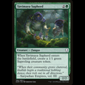 MTG Yavimaya Sapherd Dominaria dom#189