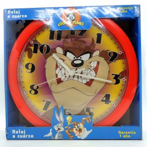 Looney Tunes Reloj Pared Demonio Tazmania Warner Bros