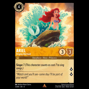 Lorcana Ariel - Singing Mermaid - Ursula's Return 4#3