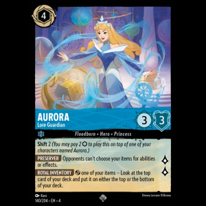 Lorcana Aurora - Lore Guardian - Ursula's Return 4#140