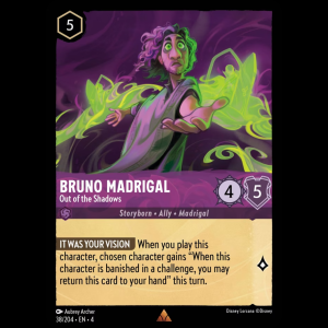 Lorcana Bruno Madrigal - Out of the Shadows - Ursula's Return 4#38