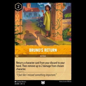 Lorcana Bruno's Return - Ursula's Return - FOIL 4#26