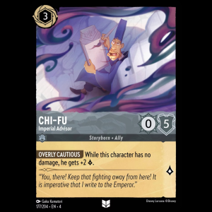 Lorcana Chi-Fu - Imperial Advisor - Ursula's Return - FOIL 4#177