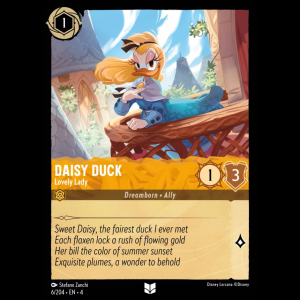 Lorcana Daisy Duck - Lovely Lady - Ursula's Return 4#6