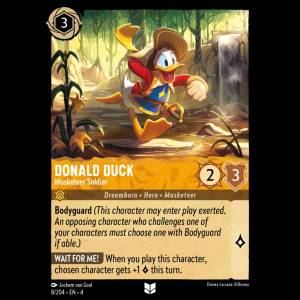 Lorcana Donald Duck - Musketeer Soldier - Ursula's Return 4#8