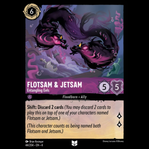 Lorcana Flotsam & Jetsam - Entangling Eels - Ursula's Return 4#44