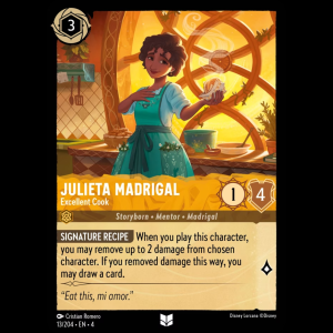 Lorcana Julieta Madrigal - Excellent Cook - Ursula's Return 4#13